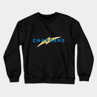 Los Angeles Chargers 4 by Buck Tee Crewneck Sweatshirt